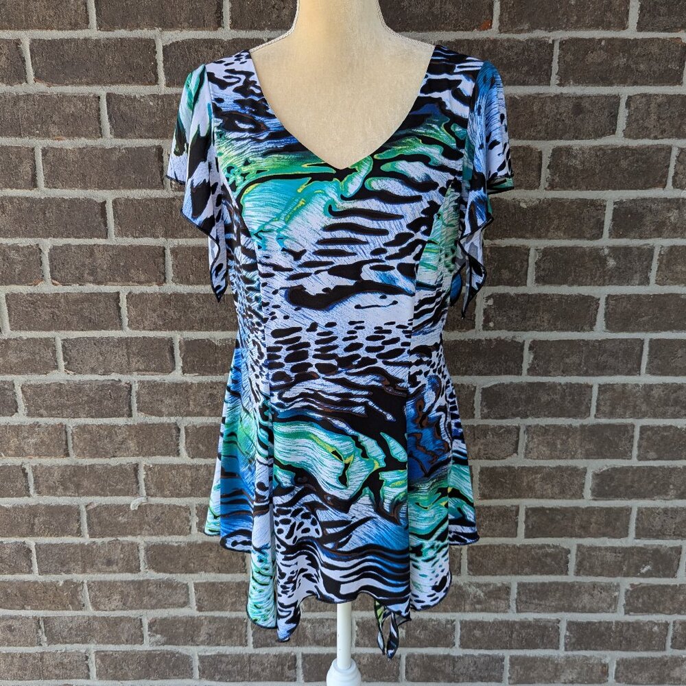 Vintage Bali Flowy Top